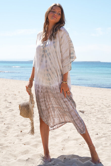 Kaftan Neva Mariposa Natural