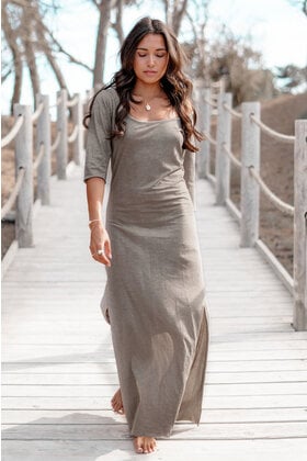 Long Dress Luciano Taupe