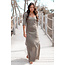 ibzmode Langes Kleid Luciano Taupe