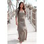 ibzmode Long Dress Luciano Taupe