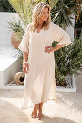 Kaftan Laio Ecru