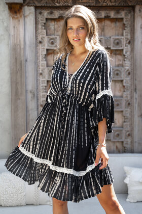 Tunic Isabella Crochet Black