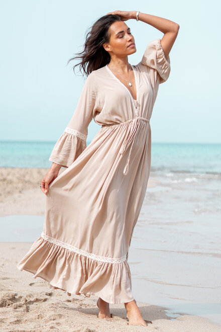 Dress Isabella Crochet Ecru