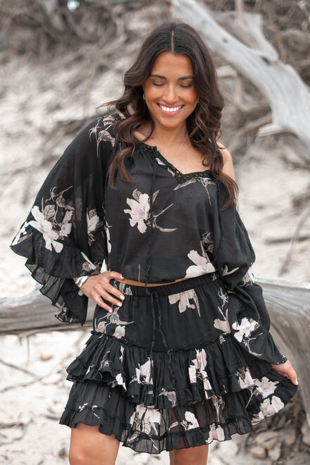 Rock Dora Bloom Schwarz