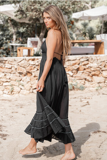 Trägerkleid Mila Schwarz