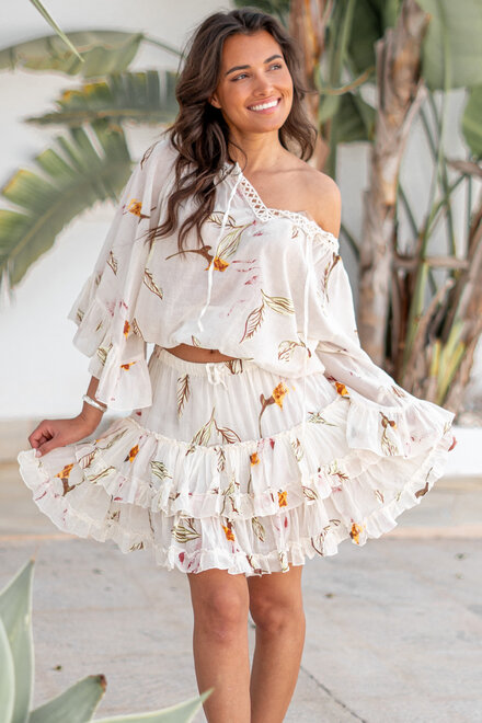 Falda Flo Paradise Beige