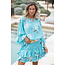 ibzmode Skirt Dora Bloom Turquoise