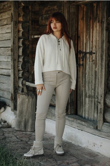 Hose Myles PU Beige