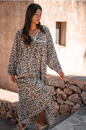 Kleid Gina Leopard