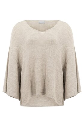 Nicky Boxy Top Beige Claro