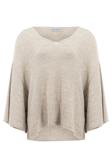 Nicky Boxy Top Light Beige