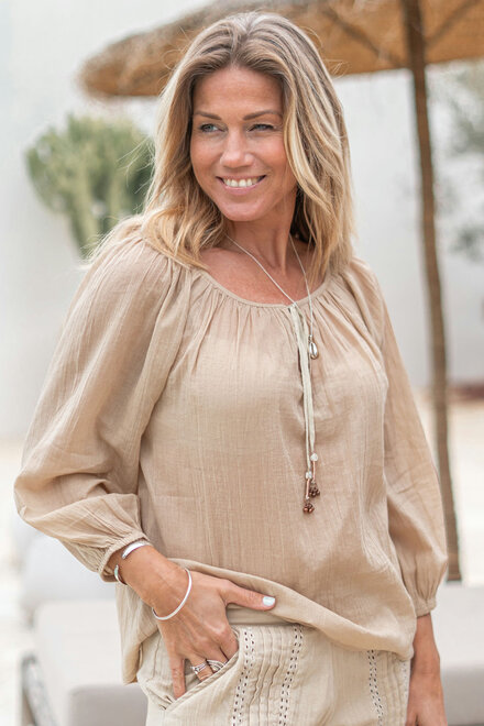 Blouse Serena Taupe