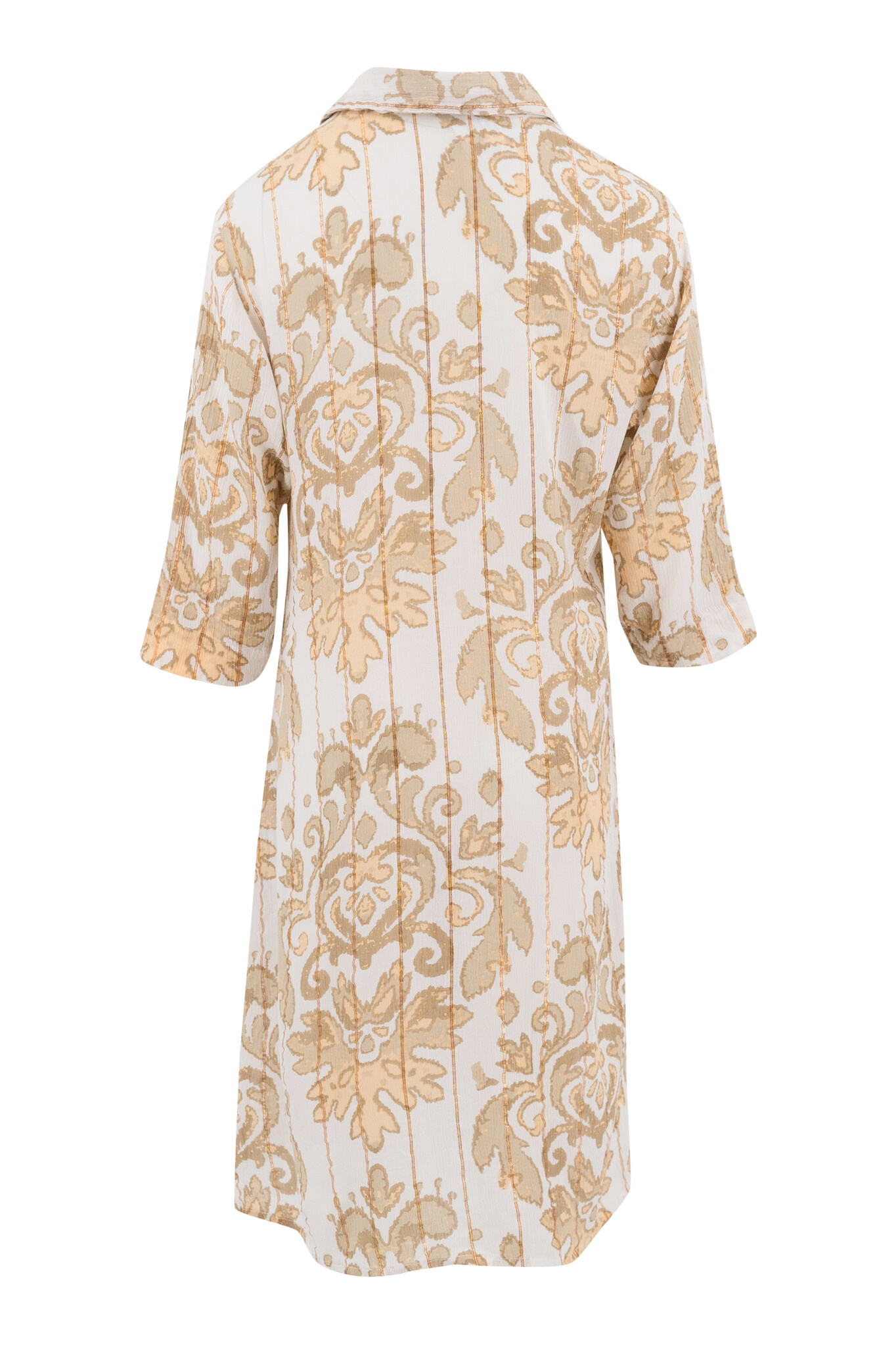 Top Chemisier NEXT Gris Ivoire Floral Avec Détails Transparents - Taille 14, été, Neuf Avec Défauts