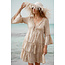 ibzmode Kurzes Kleid Leafy Sand