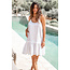 ibzmode Trägerkleid Evelyn Weiß