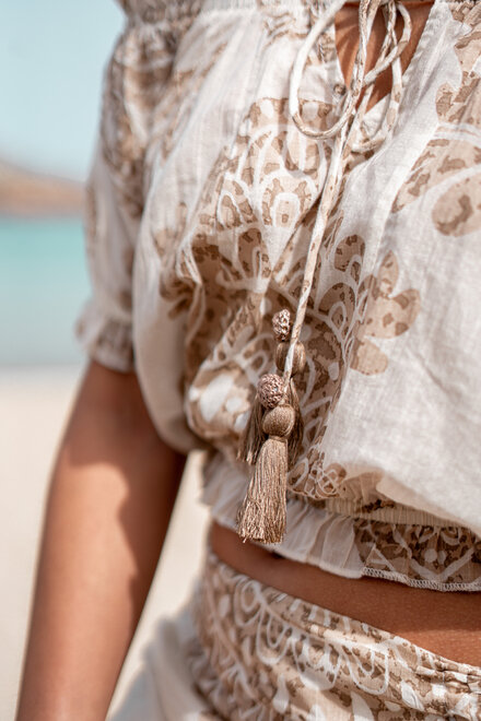 Gypsy Top Adella Taupe