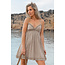 ibzmode Vestido corto Camila Taupe