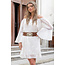 ibzmode Kurzer Kaftan Suze Weiß