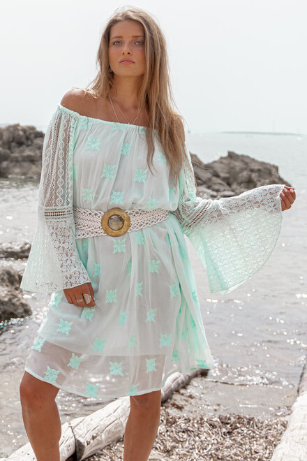 Short Kaftan Suze Mint