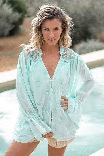 Bluse Sarita Mint