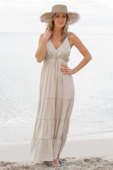 Dress Dolores Mirror Sand