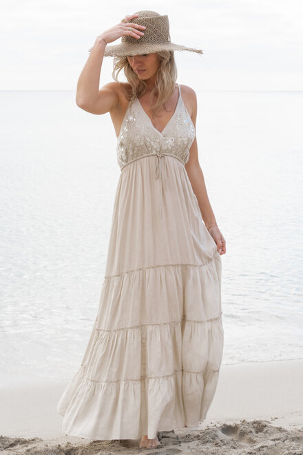 Dress Dolores Mirror Sand