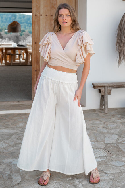 Pantalon Vena Ivory
