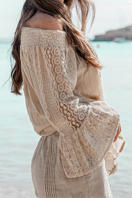 Bluse Luna Powder