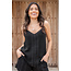 ibzmode Top de tirantes Mila Negro