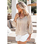 ibzmode Blusa Encaje Arena
