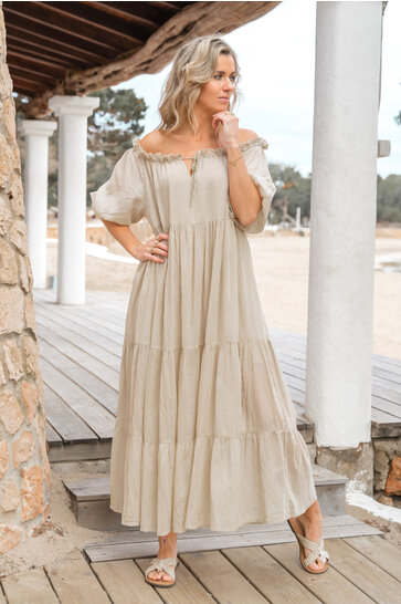 Dress Peralta Sand