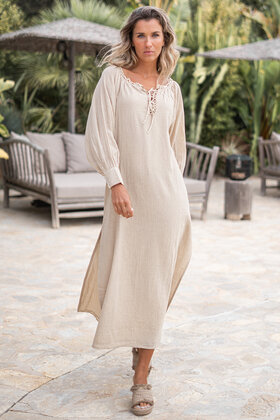 Long Kaftan Yira Sand