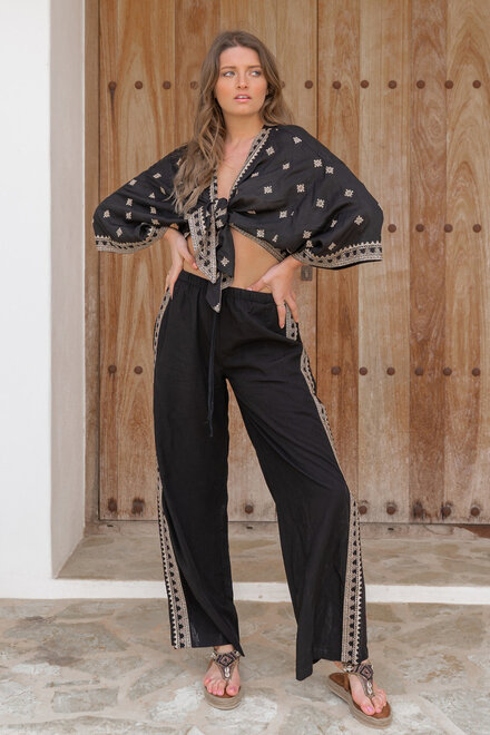 Agar Black trousers