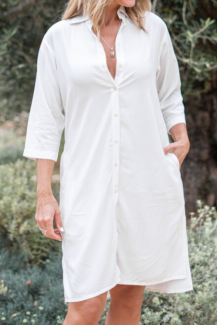 Midi-Bluse Esma Elfenbein