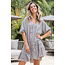 ibzmode Vestido corto Tejano Taupe