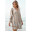 ibzmode Vestido corto Luna Taupe