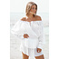 ibzmode Short Dress Peralta Ivory