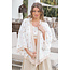 ibzmode Kimono Shali Stickerei Elfenbein