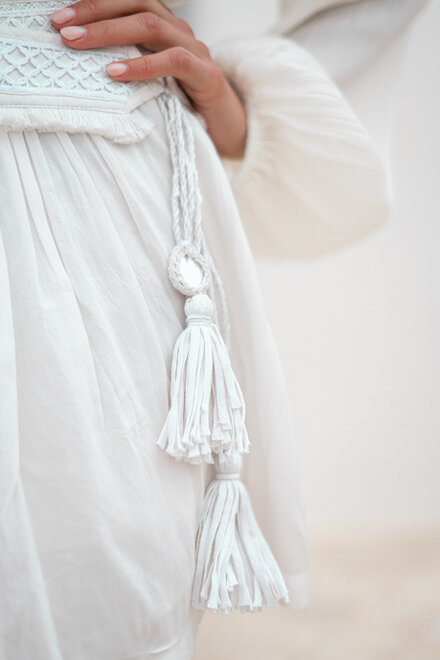 Jupe-culotte Eli Ivory