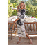 ibzmode Skirt Cami Tie Dye Black/White