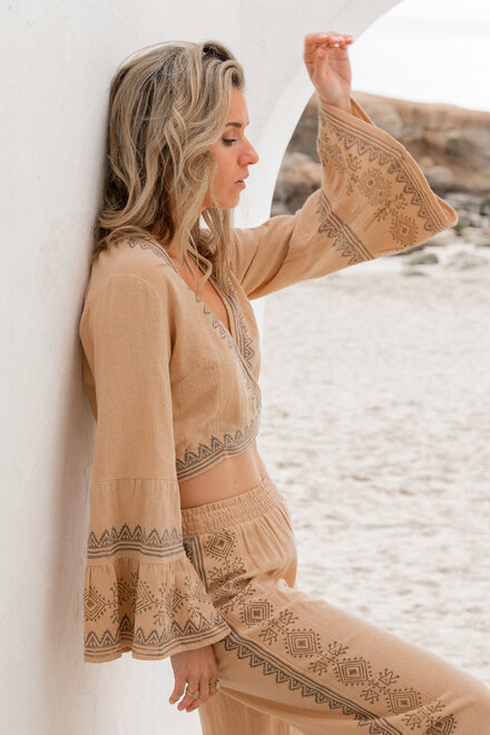 Wrap Top Adri Resort Terra