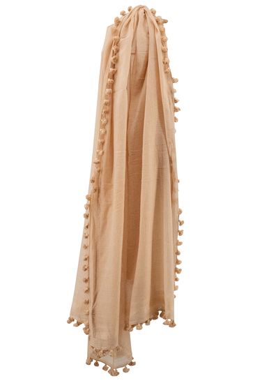 Bufanda Boho Beige