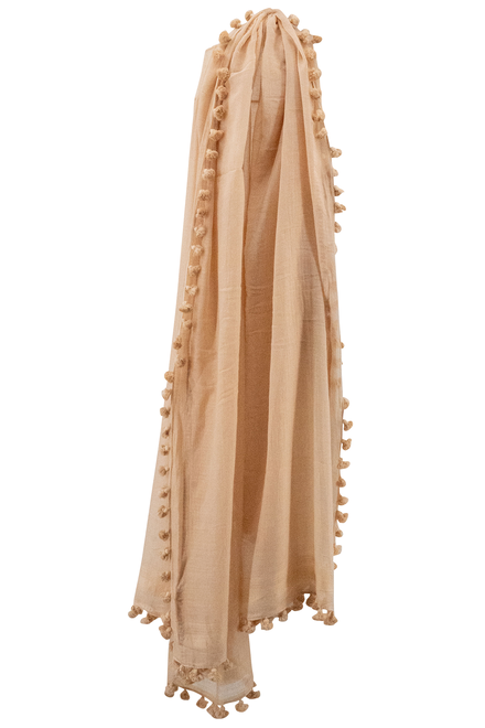 Bufanda Boho Beige