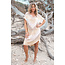 ibzmode Short Kaftan Noa Tie Dye Taupe/Sand