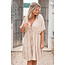 ibzmode Kurzes Kleid Mio Stripe Sand