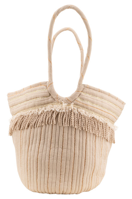 Bag Elvio Stripe Sand