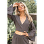 ibzmode Wrap Top Adri Plain Anthracite