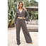 ibzmode Trousers Tonia Plain Dark Anthracite