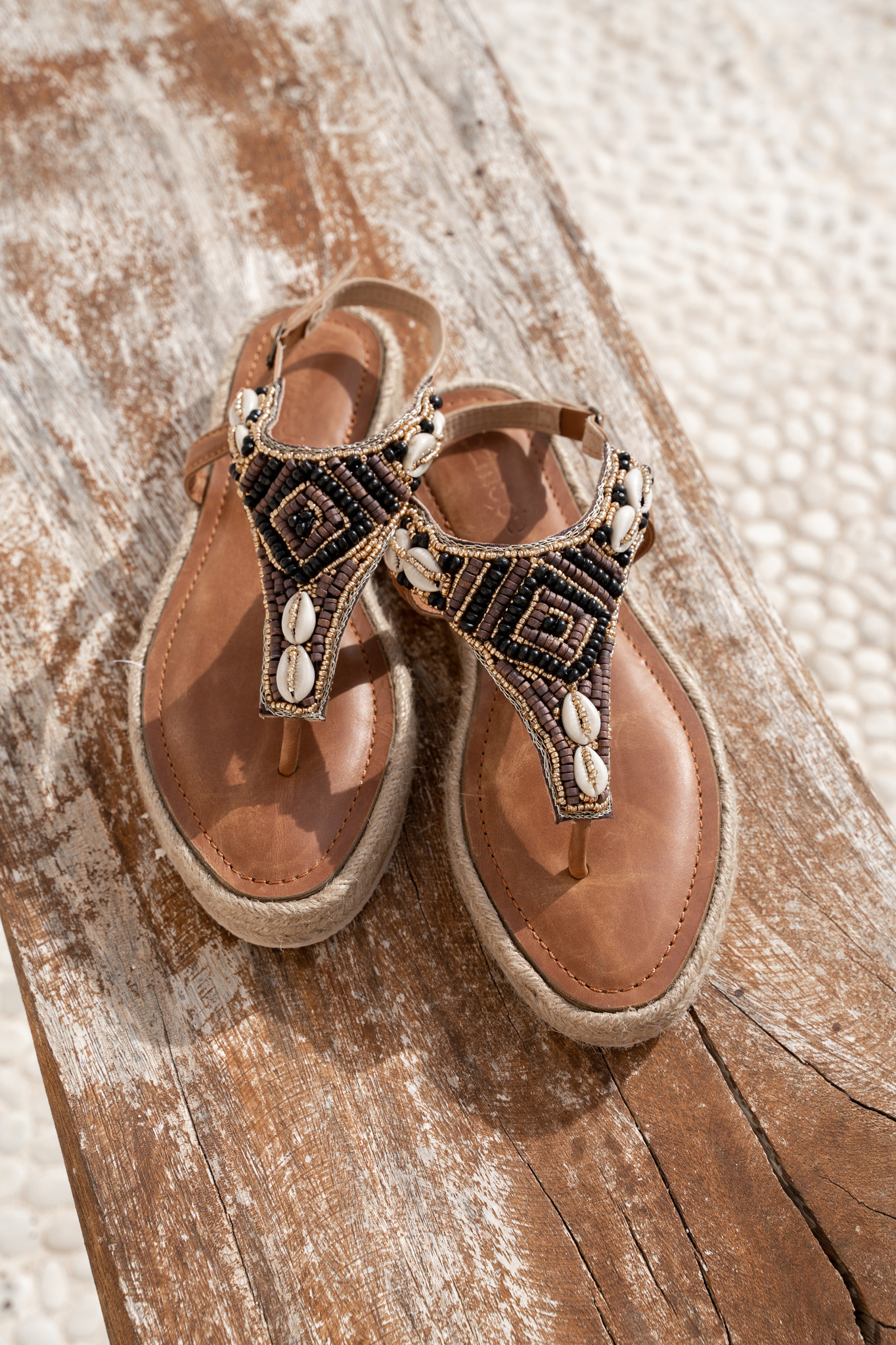 ibzmode Sandalen Shell Zwart