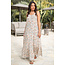 ibzmode Vestido de tirantes Madia Flor Arena
